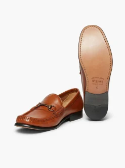 Panama Lincoln Saddle Bar Loafers|G.H.BASS Sale