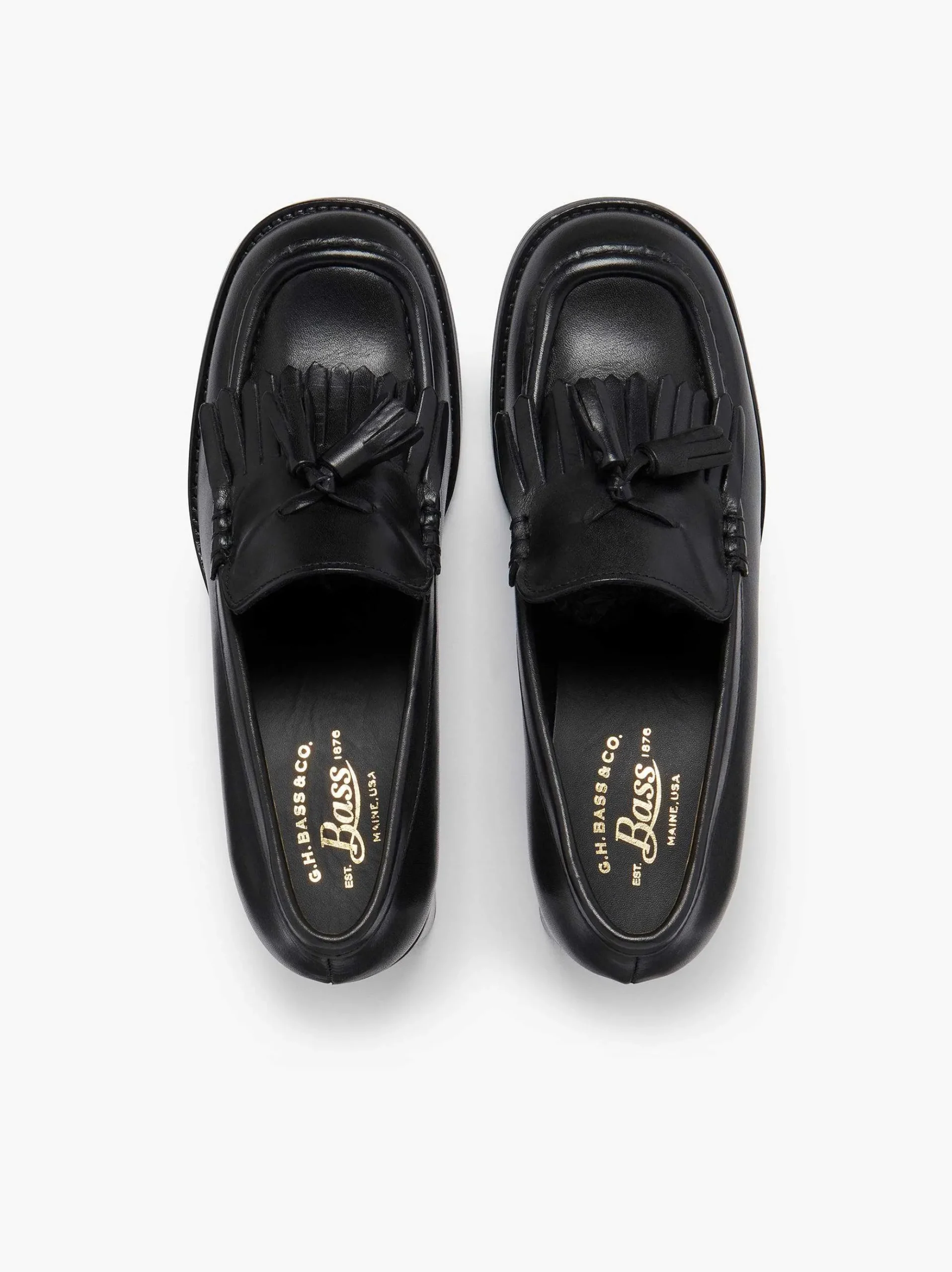 Weejuns Kiltie Tassel Heels|G.H.BASS Online