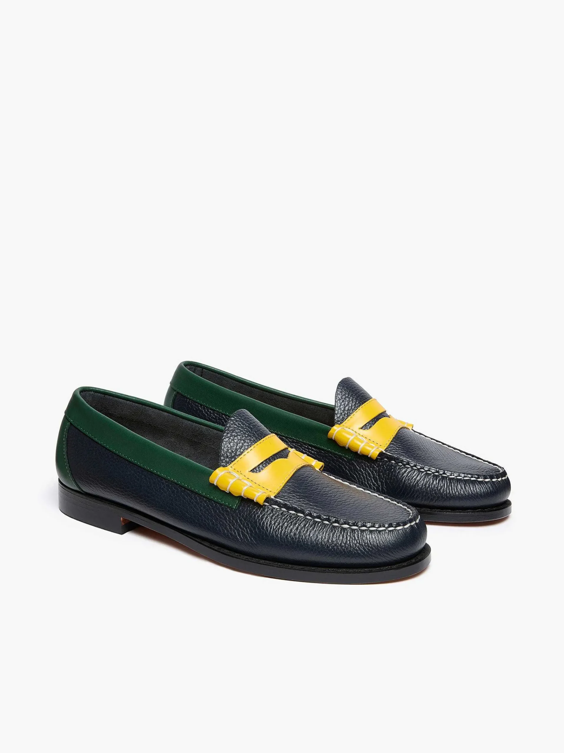 Weejuns Larson Tricolour Penny Loafers|G.H.BASS Best