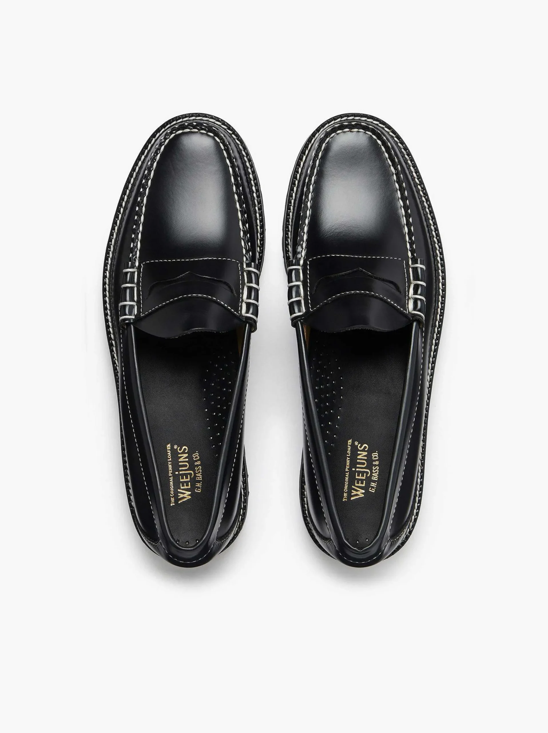 Weejuns 90S Larson Penny Loafers|G.H.BASS Outlet